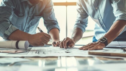 engineer's hands working alongside their colleague's, highlighting the physical aspect of teamwork