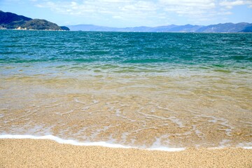 福井県、松原海岸（気比の松原海水浴場）