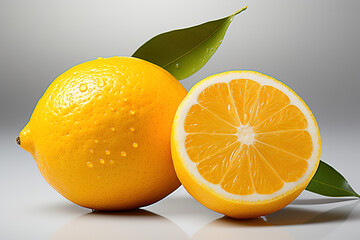 Illustration of fresh lemon - 790081682