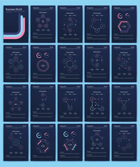 Vector graphics infographics with mobile phone. Template for creating mobile applications, workflow layout, diagram, banner, web design, business reports