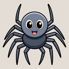 cute spider vector illustration 