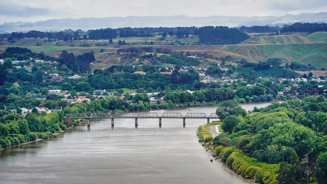 Whanganui Dublin St Bridge, Whanganui, New Zealand