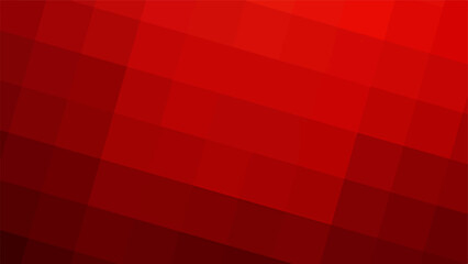 Gradient red background. Geometric texture of light-dark red squares. The substrate for branding, calendar, post, wallpaper, poster, banner, cover. A place for your design or text. Vector illustration
