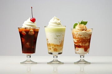 Illustrate a variety of drinks - 790099098