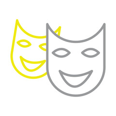 Drama Masks (for theater)