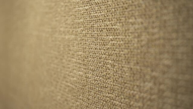 Textile cabinet surface up close