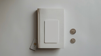 白色の製品 ノート 手帳 - obrazy, fototapety, plakaty