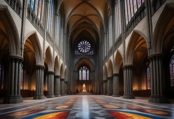 An intricate 8k gothic cathedral interior with soa (22)