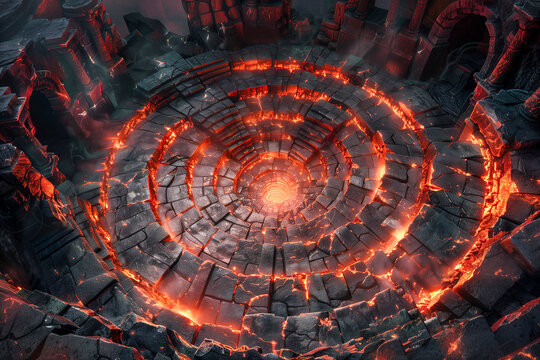 Dante's 7 circles of hell
