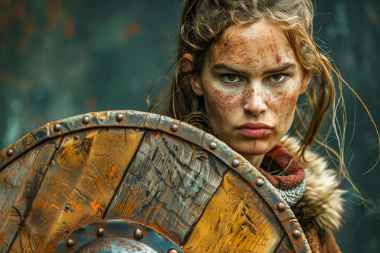 Viking warrior woman