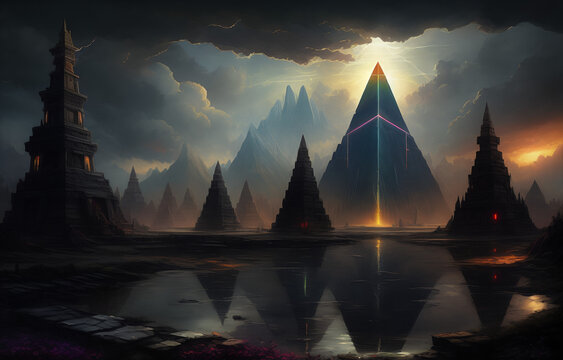 pyramids