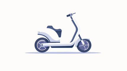 Ecofriendly electric gyroscooter. Modern urban trans