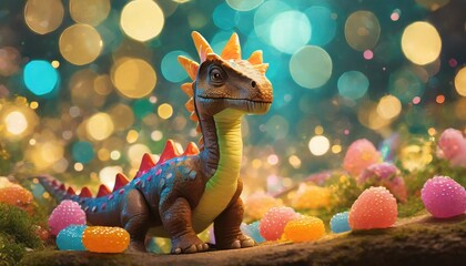 colorful dragon toy