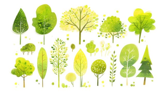 Complete the tree drawing activity on the preschool worksheet by tracing along the dotted lines to enhance your fine motor skills