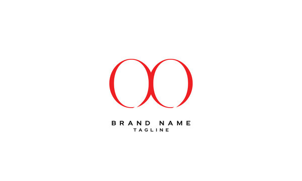 OXO, OOX, XOO, OO, Abstract initial monogram letter alphabet logo design