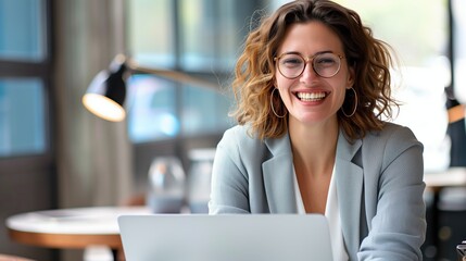 Woman in business, small business owner or executive