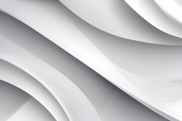 Abstract white and gray background. Subtle abstract background. generative AI