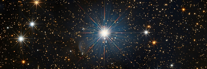Polaris: The North Star's Celestial Brilliance Illuminating the Night Sky