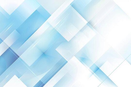 Graphic Abstract background with light blue and white geometric shapes, Abstract grey and blue geometric minimal motion background