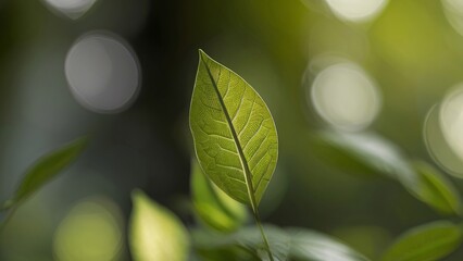 green leaves in the sun - 790153882