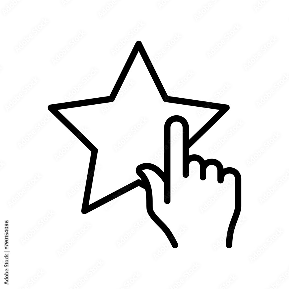 Poster customer review outline vector icon isolated on white background. customer review line vector icon f
