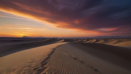 The desert sky at dusk is a sight to behold The deep - 790154263