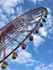 Ruota panoramica in Tokyo