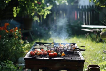 "The Science Behind Perfect Grilling: How to Use Heat and Smoke for Flavorful and Aromatic Outdoor Meals"