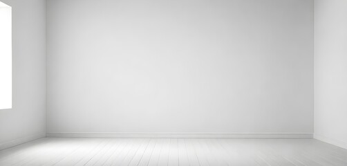 A plain white background with soft, diffused lighting creating a minimalist, clean and serene atmosphere