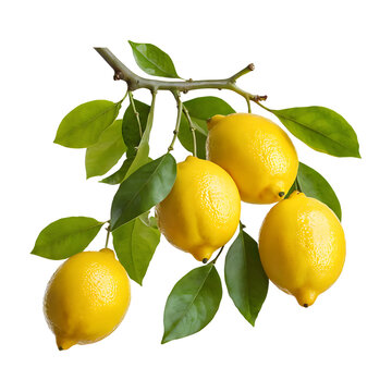 lemons on a branch