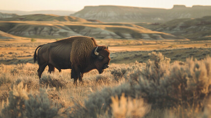 Bison in Utah