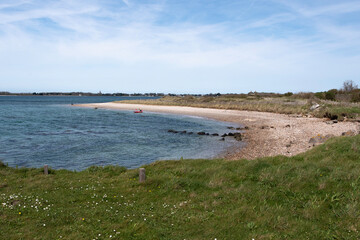 Ile de Tatihou, Saint Vaast la Hougue, Site naturel protégé,  Manche, 50, France