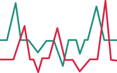 Business Compitition Rivalry Vector Icon Design

