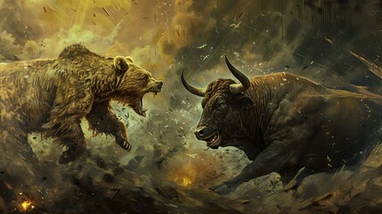 The Struggle for Supremacy: Bear vs. Bull in Oil