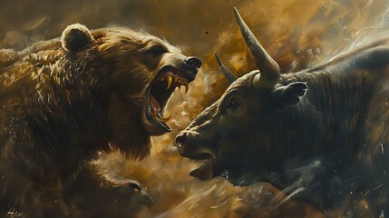 The Struggle for Survival: Bear and Bull in Oil