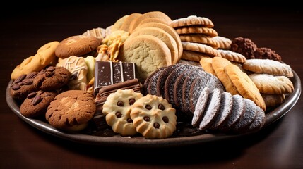 Cookies and Biscotti: A variety of shapes, sizes, and flavors suitable for any occasion. 