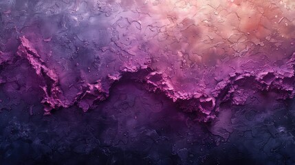 Grunge abstract background with space textured purple wall paint