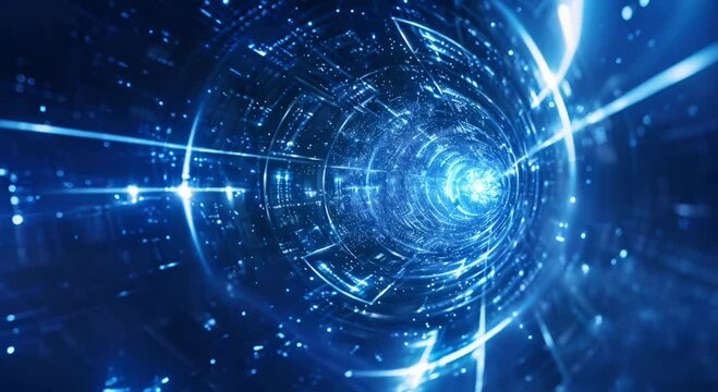 blue background- Subspace energy fields powering future technologies