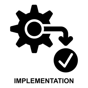  implementation, deliverable, output, release, project, system expanded solid or glyph style