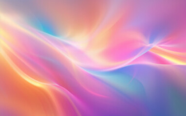 Obraz premium abstract holographic iridescent rainbow background