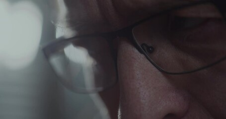 Private Detective Investigator Reviewing Recorded Conversations