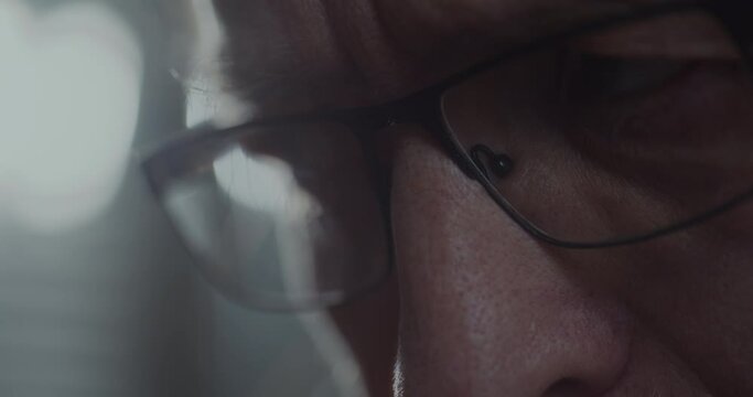 Private Detective Investigator Reviewing Recorded Conversations