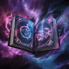 Book made from nebula