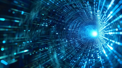 Hyperspeed Network Tunnel, Data Transmission Concept
