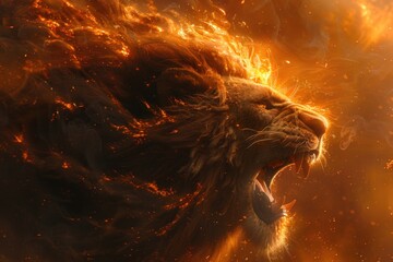 Leo roars with the intensity of a thousand suns, a beacon of courage and creativity that illuminates the darkest corners of the night.