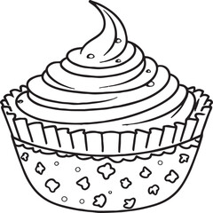 Food Drink & Sweets coloring pages. Food Drink & Sweets outline for coloring book