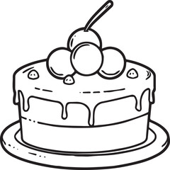 Food Drink & Sweets coloring pages. Food Drink & Sweets outline for coloring book