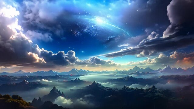 Stellar Serenity: Exploring the Boundaries of the Universe. Generative ai