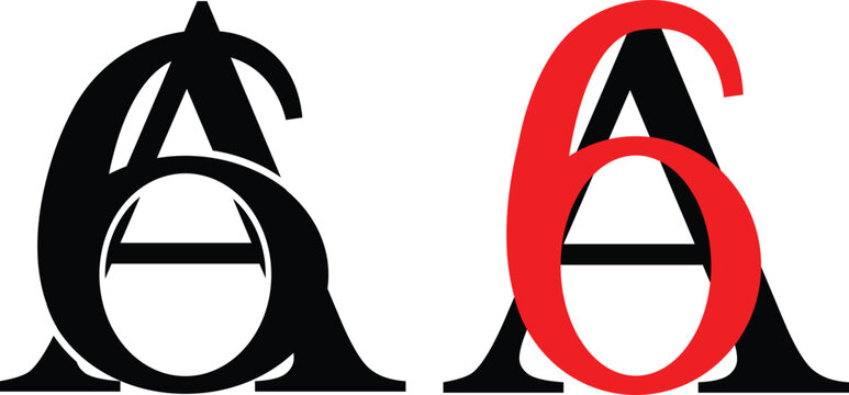 6A Emblem: Modern Logo Design