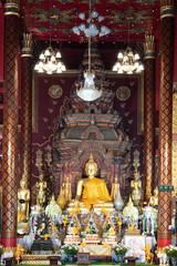 Buddhist temple, Asian culture, Chingmai, Thailand, architecture of Asia